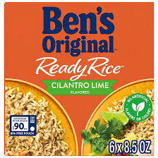 *Limited Time* Ben's Original Ready Rice Cilantro Lime Rice, 8.5 oz., 6 pk.
