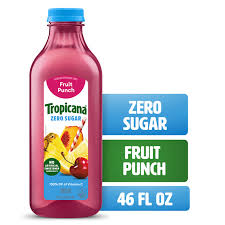 Tropicana Zero Sugar Fruit Punch, 46 fl. oz., 2 pk.