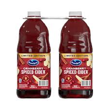 Ocean Spray Cranberry Spiced Cider, 2 pk./96 oz.