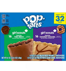 Pop Tarts Girl Scouts Variety Pack, 32 ct.