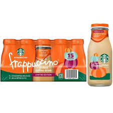 *Limited Time* Starbucks Pumpkin Spice Frappuccino Chilled Coffee Drink, 9.5 oz., 15 pk.