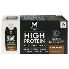 Member's Mark 30g High Protein Nutritional Shake, Chocolate 11 fl. oz., 15 pk.