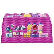 Snapple Juice Drink Variety Pack, Bottles, 18 pk./16 fl. oz.