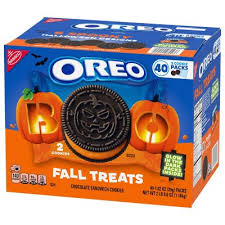 *Limited Time* OREO Fall Treats Orange Creme Sandwich Cookies, 1.02 oz., 40 pk.