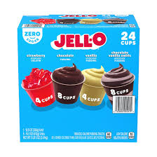 Jell-O Sugar Free Dessert Cups Variety Pack, 24 ct.