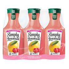 Simply Lemonade with Raspberry, 3 pk./52 oz.