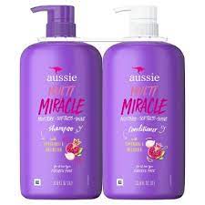 Aussie Multi Miracle Shampoo and Conditioner, Pomegranate & Shea Butter (33.8 fl. oz.)