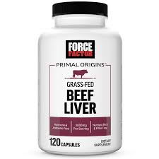 Force Factor Primal Origins Beef Liver Capsules, 120 ct.