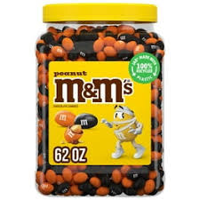 *Limited Time* M&M'S Peanut Milk Chocolate Halloween Candy, 62 oz.