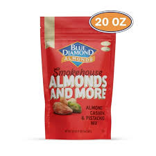 Blue Diamond Smokehouse Almonds and More, 20 oz.