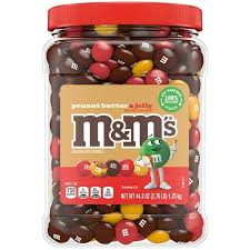 M&M'S Peanut Butter and Jelly Milk Chocolate Candy, 44.3 oz.