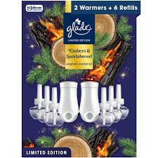 Glade PlugIns Scented Oil, 2 Warmers + 6 Refills (Choose Your Scent)