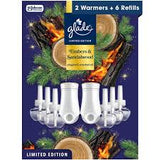 Glade PlugIns Scented Oil, 2 Warmers + 6 Refills (Choose Your Scent)
