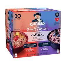 *Limited Time* Quaker Fruit Fusion Instant Oatmeal, Variety Pack (28.2 oz., 20 pk.)