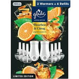Glade PlugIns Scented Oil, 2 Warmers + 6 Refills (Choose Your Scent)