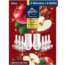 Glade PlugIns Scented Oil, 2 Warmers + 6 Refills (Choose Your Scent)