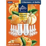 Glade PlugIns Scented Oil, 2 Warmers + 6 Refills (Choose Your Scent)