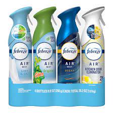 Febreze Air Effects Odor-Fighting Air Freshener , 8.8 oz./4 pk. - Special Scent Collection