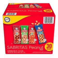 *Shipping Only* Sabritas Peanuts Variety Pack (30 pk.)