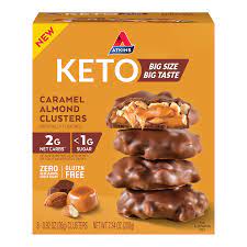 Atkins Keto Caramel Almond Clusters (20 ct.)