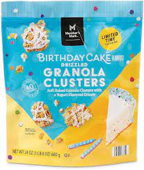 *Limited Time* Member's Mark Birthday Cake Flavored Drizzled Granola Clusters (24 oz.)