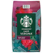 Starbucks Caffe Verona Dark Roast Ground Coffee, 40 oz.