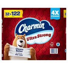 Charmin Ultra Strong Mega Roll Toilet Paper, 32 ct.