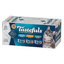 Blue Buffalo Tastefuls Pate Wet Cat Food, Variety Pack (5.5 oz., 32 ct.)