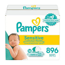 Pampers Sensitive Baby Wipes (896 ct.)