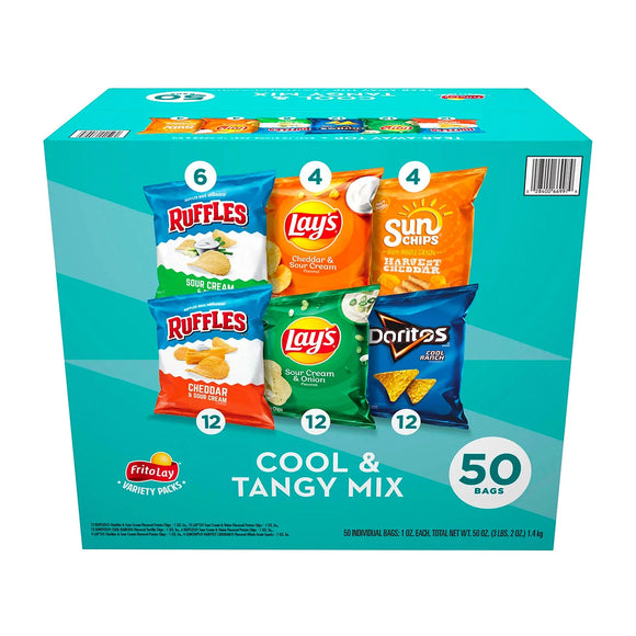 *Shipping Only* Frito-Lay Cool and Tangy Mix Variety Pack (50 ct.)