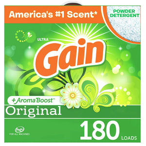 Gain Ultra Powder Laundry Detergent, Original (188oz., 183 loads)