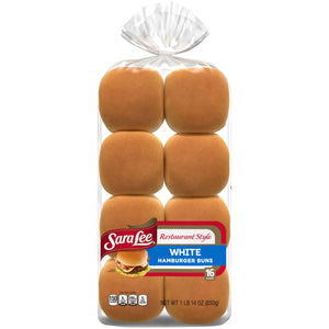 Sara Lee Restaurant Style White Hamburger Buns (28oz/16ct)