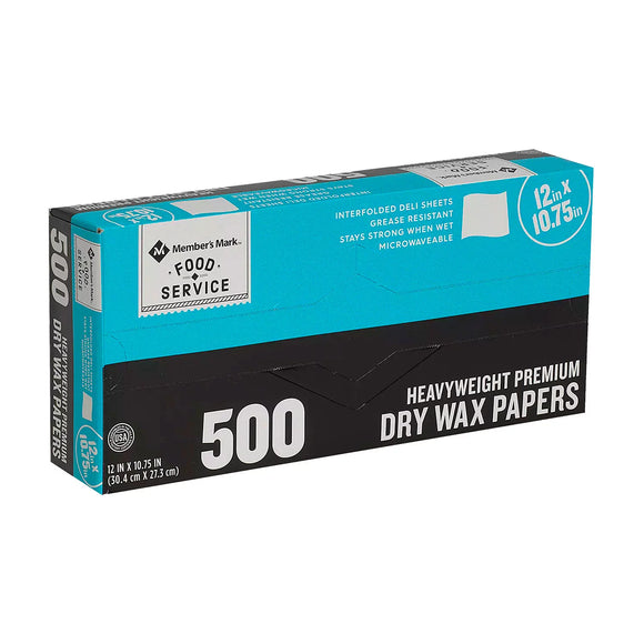 Member's Mark Heavyweight Wax Papers (12
