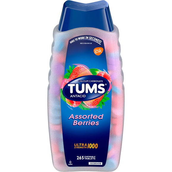 Tums Ultra Assorted Berry (265 ct.)