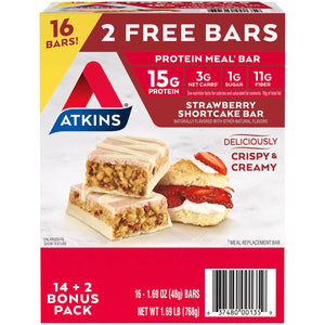 Atkins Strawberry Shortcake Meal Bar ( 16 ct.)