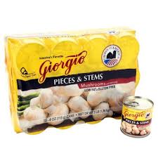 *Shipping Only* Giorgio Mushroom Pieces and Stems (4 oz., 12 ct.)