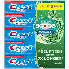 Crest Complete Whitening + Scope Toothpaste (6.3 oz., 5 pk.)