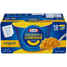 Kraft Easy Mac Macaroni and Cheese Cups (2.05 oz., 12 pk.)