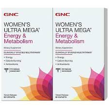 GNC Women's Ultra Mega Energy & Metabolism Multivitamin (180 ct.)
