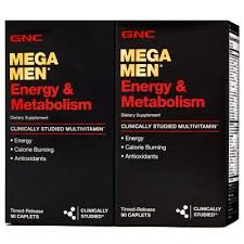 GNC Mega Men Energy & Metabolism Multivitamins - 180 ct.