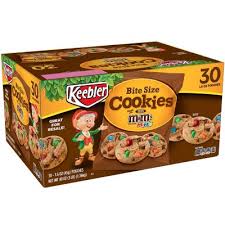 Keebler Bite Size M&M's Cookies (1.6 oz., 30 ct.)