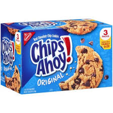 CHIPS AHOY! Chocolate Chip Cookies (3 Family Size Packs)
