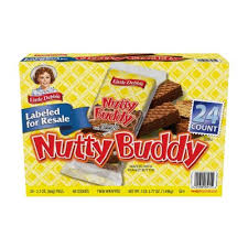 Little Debbie Nutty Buddy Bars (2.1oz / 24pk) *Shipping Only*