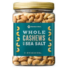 Member's Mark Roasted Whole Cashews with Sea Salt (33 oz.)
