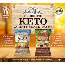 Nature's Garden Probiotic Keto Trail Mix Variety Pack (18 oz.)