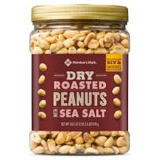 Member's Mark Dry Roasted Peanuts with Sea Salt (34.5 oz.)