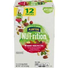Planters NUT-rition Heart Healthy Nut Mix (1.5 oz. Pouches, 12 ct.)