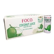 Foco Pure Coconut Juice (17.6oz / 24pk)