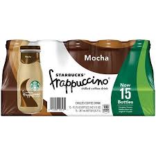 Starbucks Frappuccino Coffee Drink, Mocha (9.5 oz., 15 pk.)