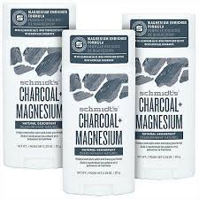 Schmidt's Natural Deodorant, Charcoal & Magnesium (3.25 oz., 3 pk.)